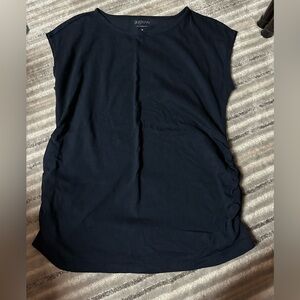 a:glow maternity Women's Navy Muscle Tee